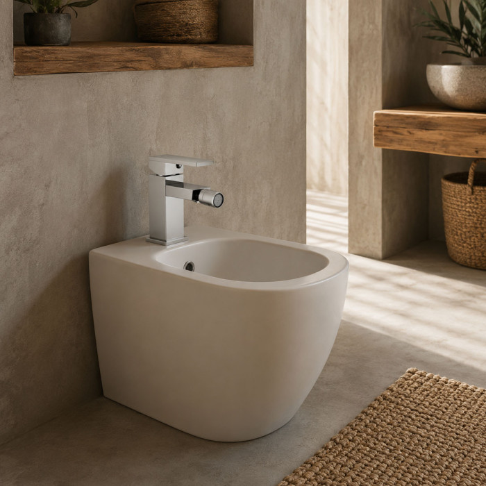 Miscelatore bidet piletta click clack QUABLO