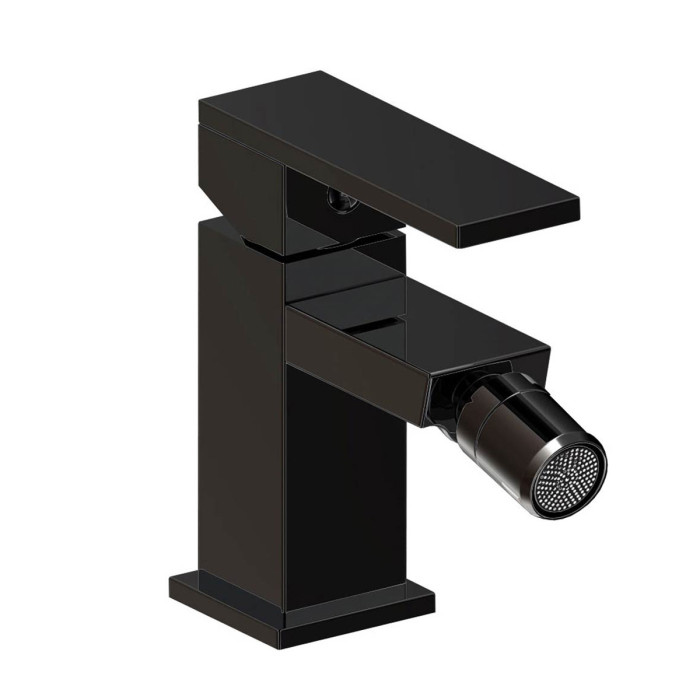 Miscelatore bidet piletta click clack Quablo Nero