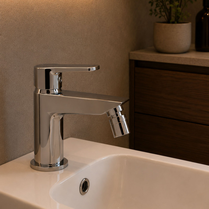 Miscelatore bidet monocomando marca Piralla Mod. Baci