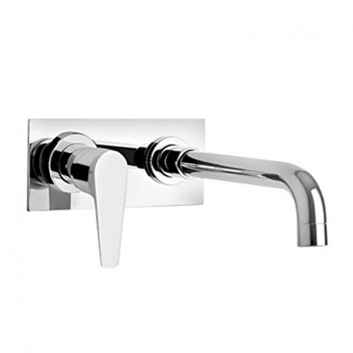 Miscelatore lavabo a muro con piastra marca Piralla mod. Baci