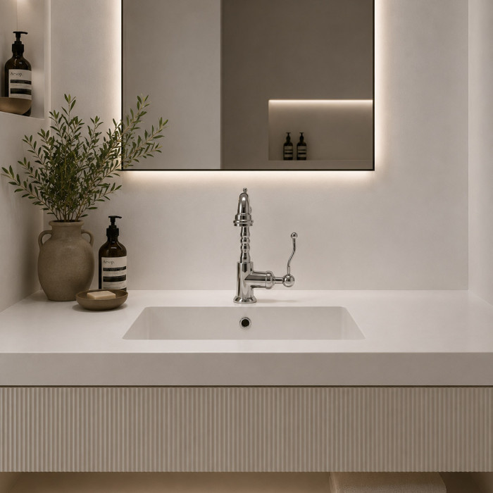 Miscelatore lavabo monocomando marca Piralla Mod. Duke