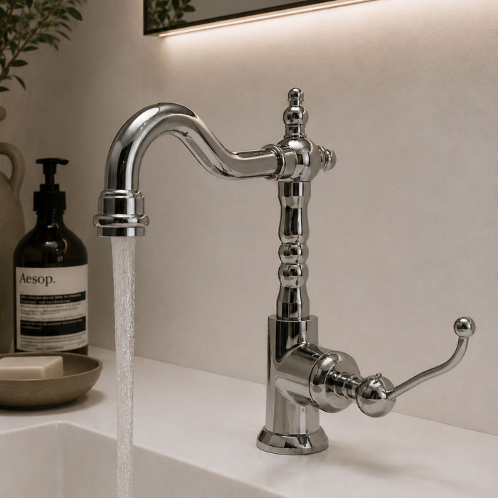 Miscelatore lavabo monocomando marca Piralla Mod. Duke