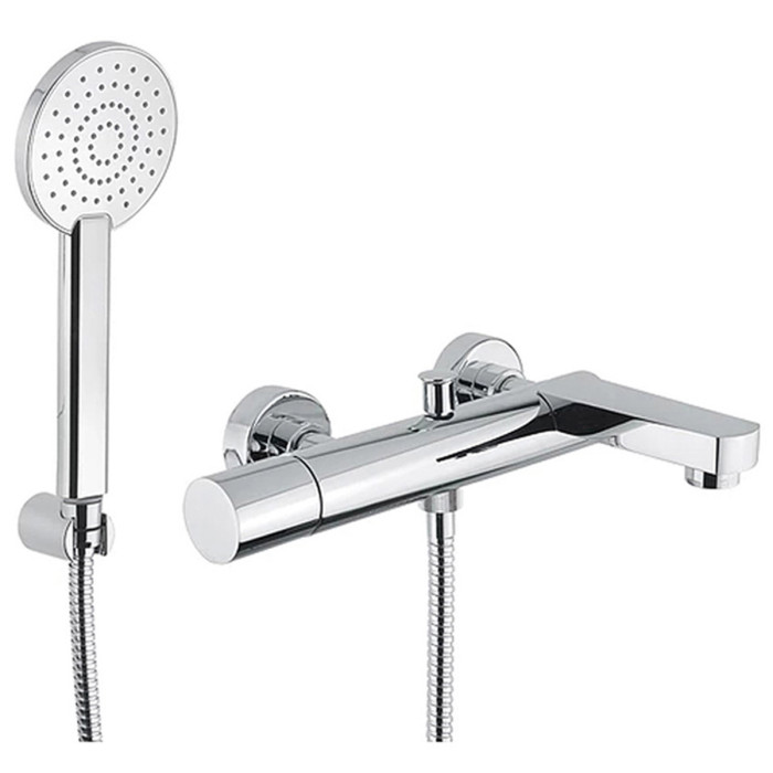 Miscelatore esterno vasca con shower set mod. Miami