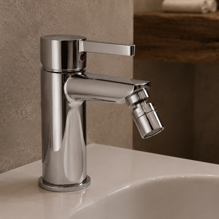 Miscelatore bidet monocomando marca Piralla Mod. Abbracci
