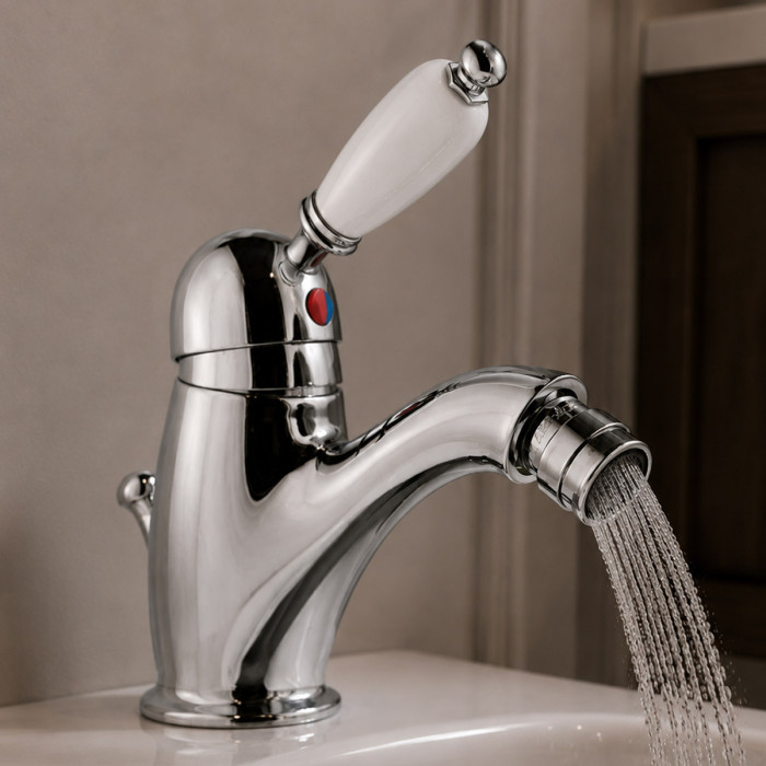 Miscelatore bidet monocomando marca Oioli Mod. Retrò
