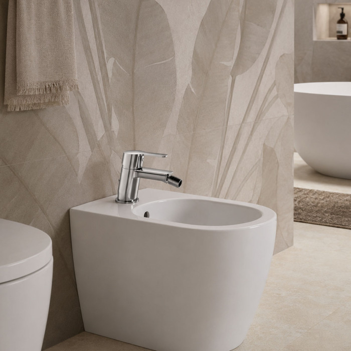 Miscelatore bidet scarico automatico BREZZA