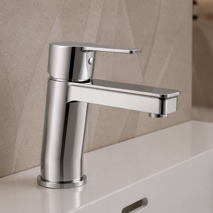 Miscelatore lavabo scarico automatico BREZZA
