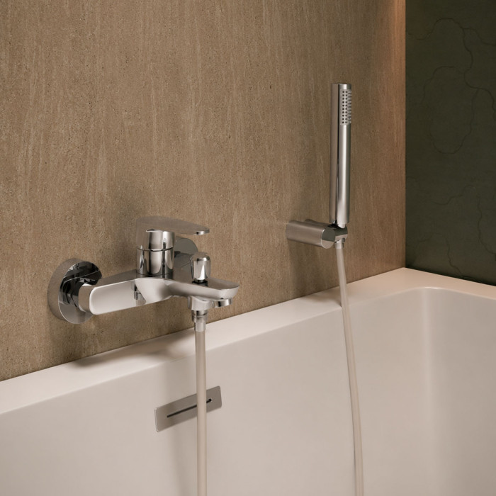 Miscelatore esterno vasca con shower set mod. Oceano