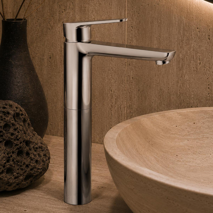 Miscelatore rubinetto lavabo alto Mod. Oceano