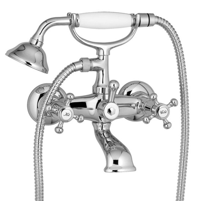 Miscelatore gruppo esterno vasca cromo mod. Liberty