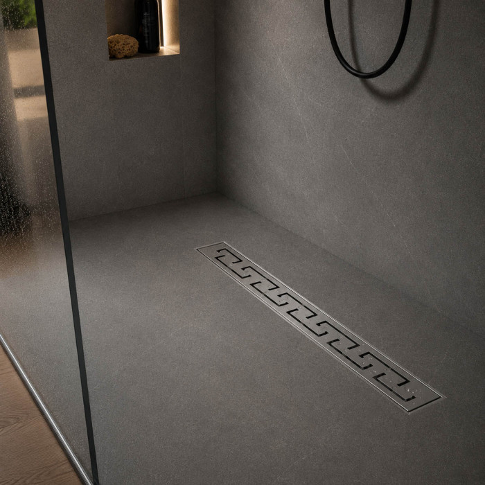 Canalina scarico doccia DECO in acciaio inox