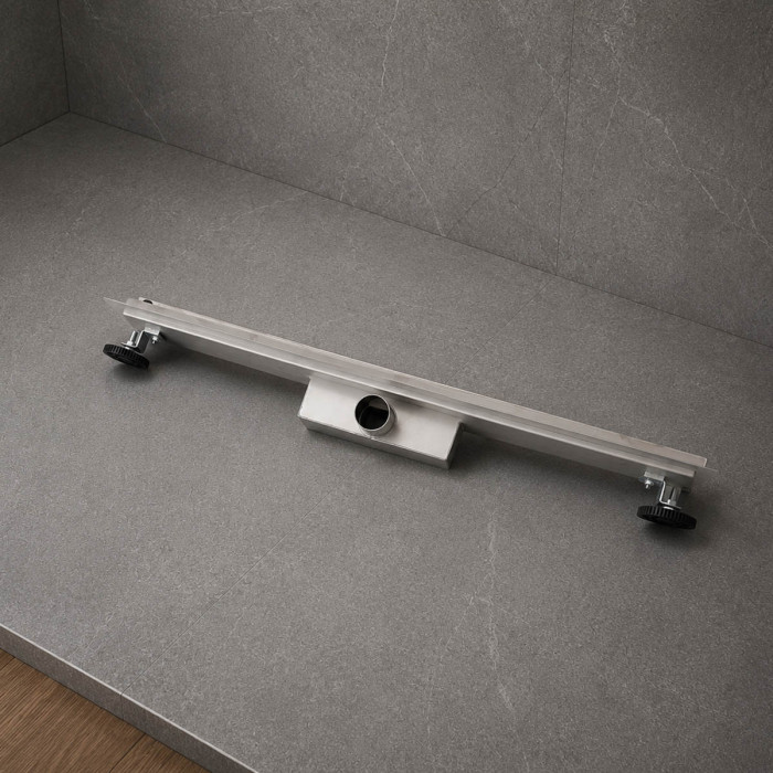 Scarico lineare doccia GOCCIA in acciaio inox AISI 304