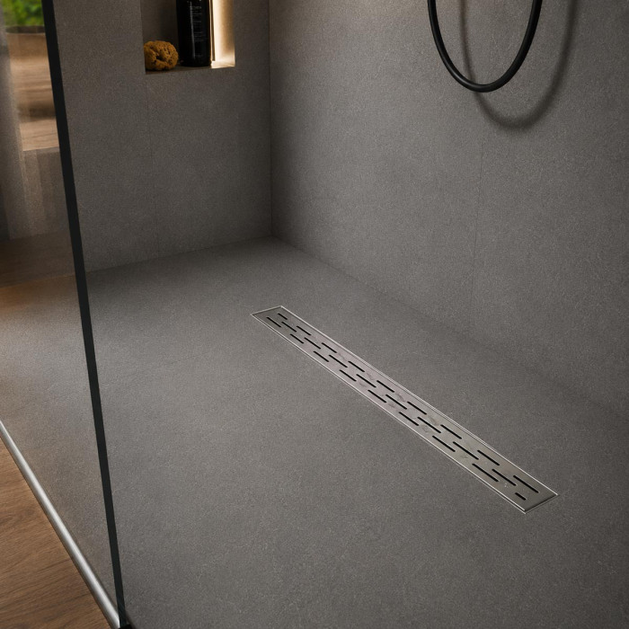 Canalina scarico doccia LINEA in acciaio inox