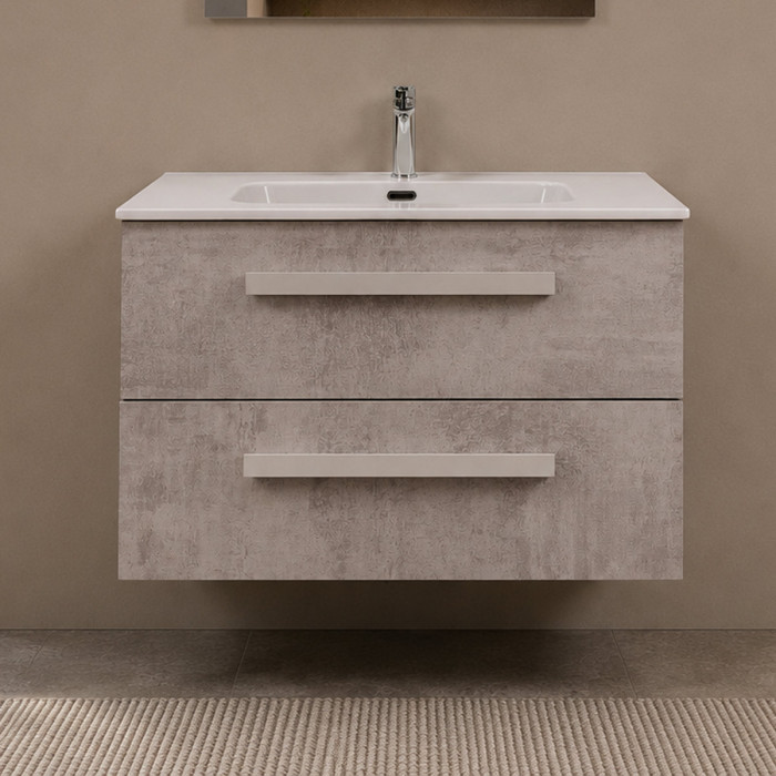 Mobile bagno completo con specchio e luce LED