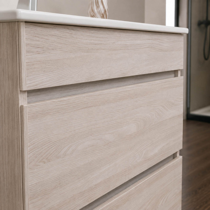 Dettaglio finitura Olmo effetto legno naturale