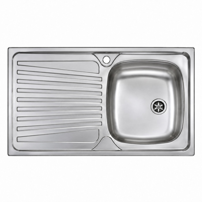 Lavello MONDIAL vasca destra ambientato in cucina moderna