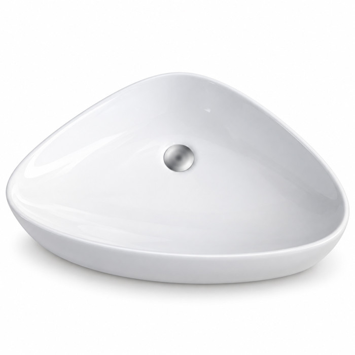 Lavabo JAZZ in ceramica lucida per bagno moderno