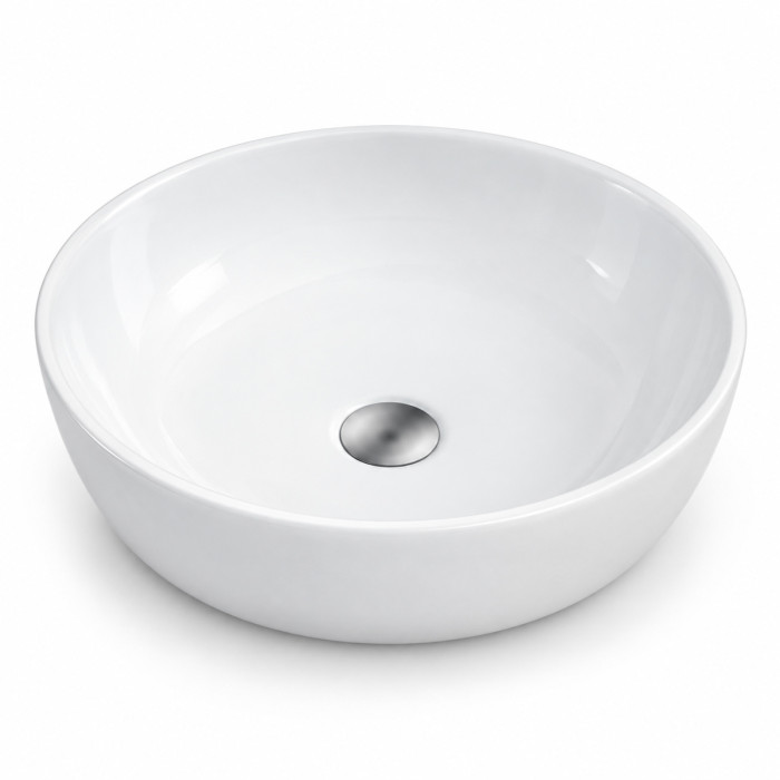 Dettaglio della vasca ampia e profonda del lavabo BEAT