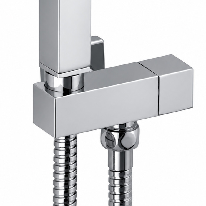 Set idroscopino SQUARE con flessibile da 120 cm