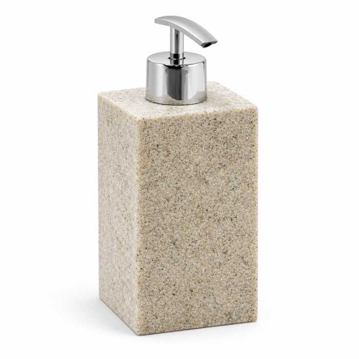 Dispenser sapone SYL Sabbia ambientato in bagno industriale