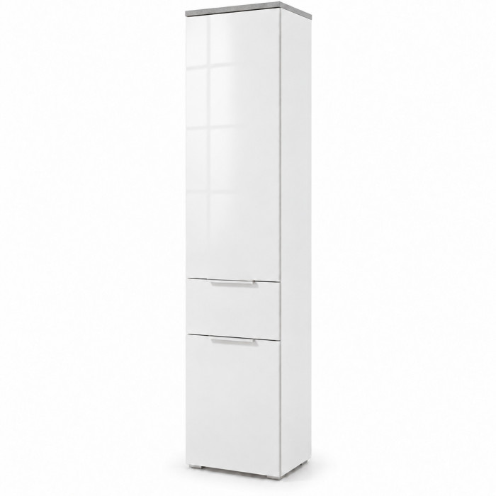 Colonna bagno salvaspazio TITAN con 2 ante e cassetto