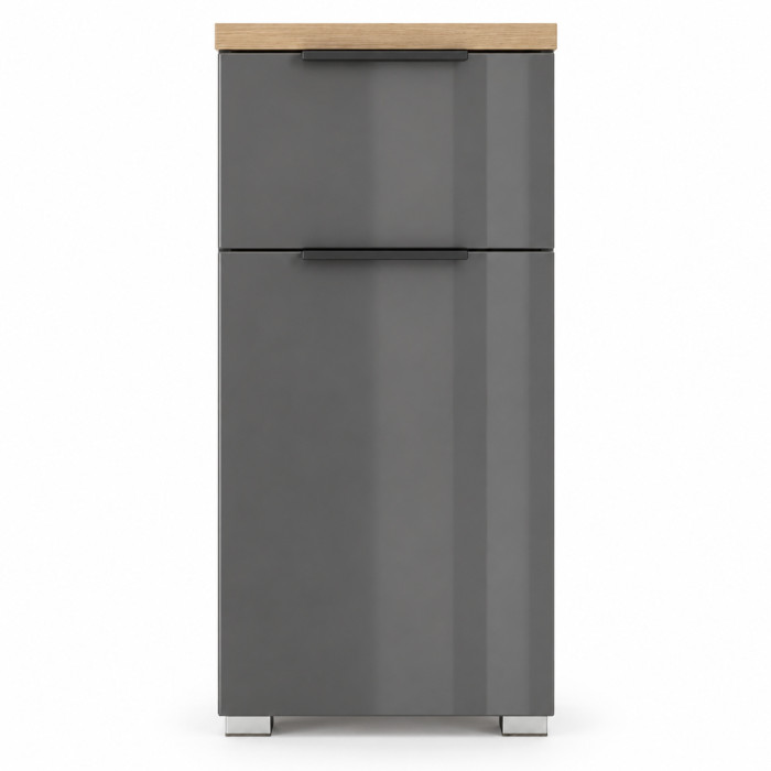 Colonna bassa TITAN 40x35x82,5 cm con anta e cassetto