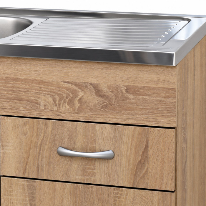 Sottolavello BASIC ambientato in una cucina moderna minimal