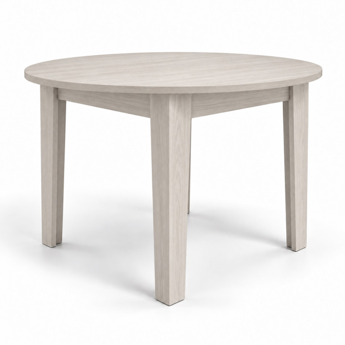 Tavolo tondo allungabile ARTUR Ø 120 cm Olmo Perla