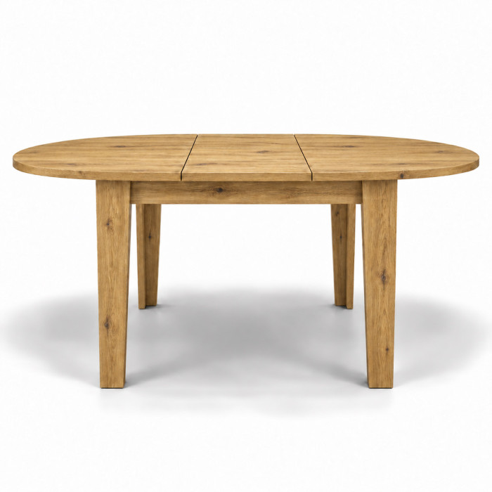 Tavolo ARTUR Rovere Rustico aperto 155 × 120 cm