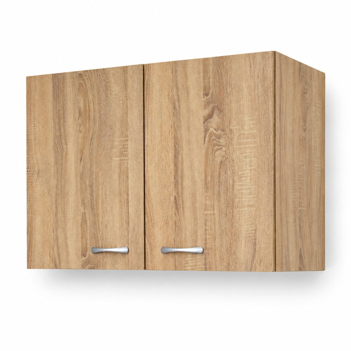 Mobile scolapiatti cucina Rovere Well con 2 ante