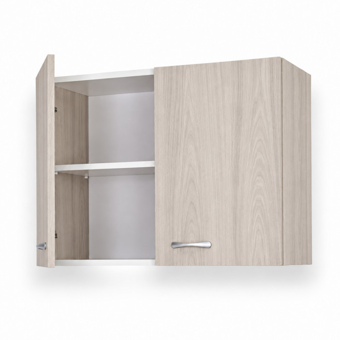 Interno del pensile cucina Olmo a due livelli