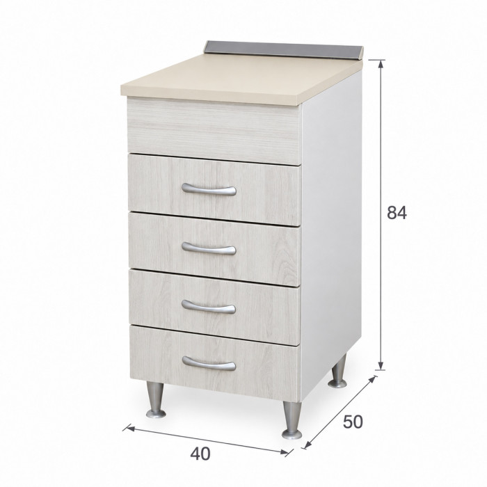 Dimensioni mobile base BASIC 40 × 50 × H 84 cm