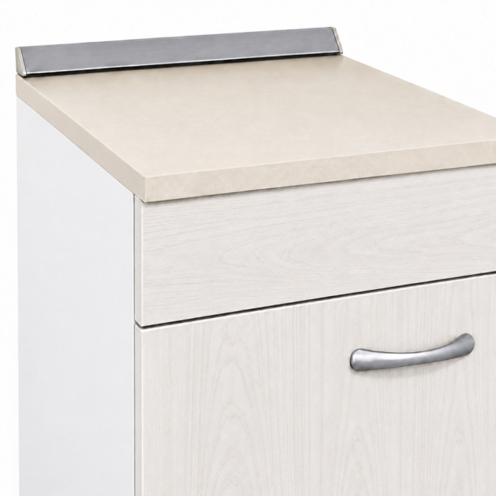 Base cucina Frassino Moiré con ripiano, top e alzatina