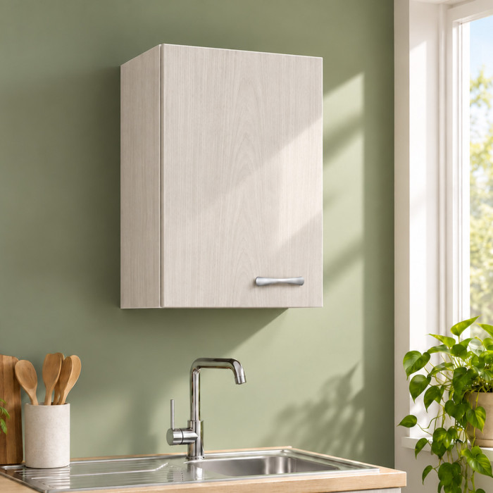 Pensile versione Sx finitura Olmo cm 40x34x60 serie Basic