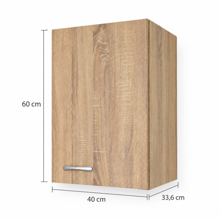Dettaglio della venatura effetto legno Rovere Well