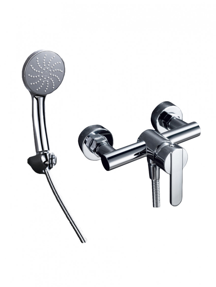 Miscelatore monocomando esterno doccia marca Piralla Mod. Duke