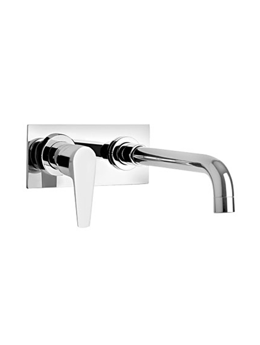 Miscelatore lavabo a muro con piastra marca Piralla mod. Baci