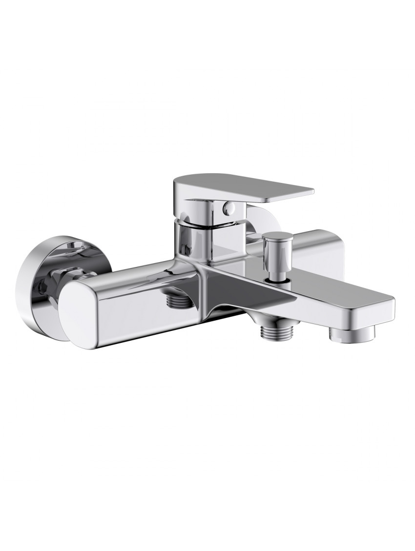 Miscelatore esterno vasca con duplex  modello Plan cromo