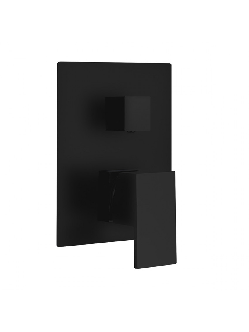 Miscelatore incasso doccia 2 vie modello Square colore Nero