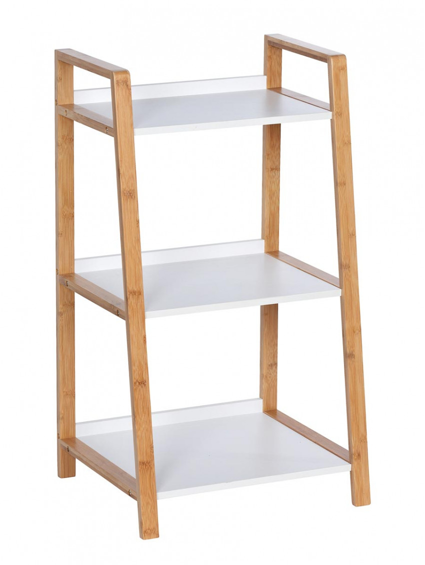 Scaffale Portariviste In Legno Bamb&ugrave; REPLOOD Thot - 42x33x38 Cm