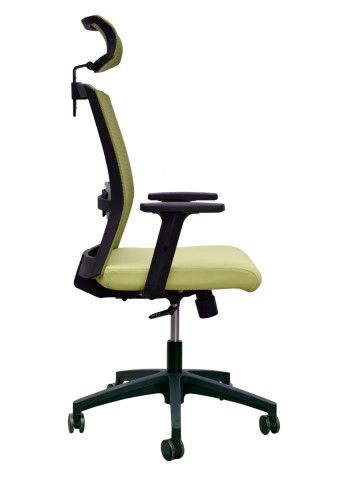 Poltrona ufficio sedia girevole con rotelle scrivania studio mod. Vega col. Verde