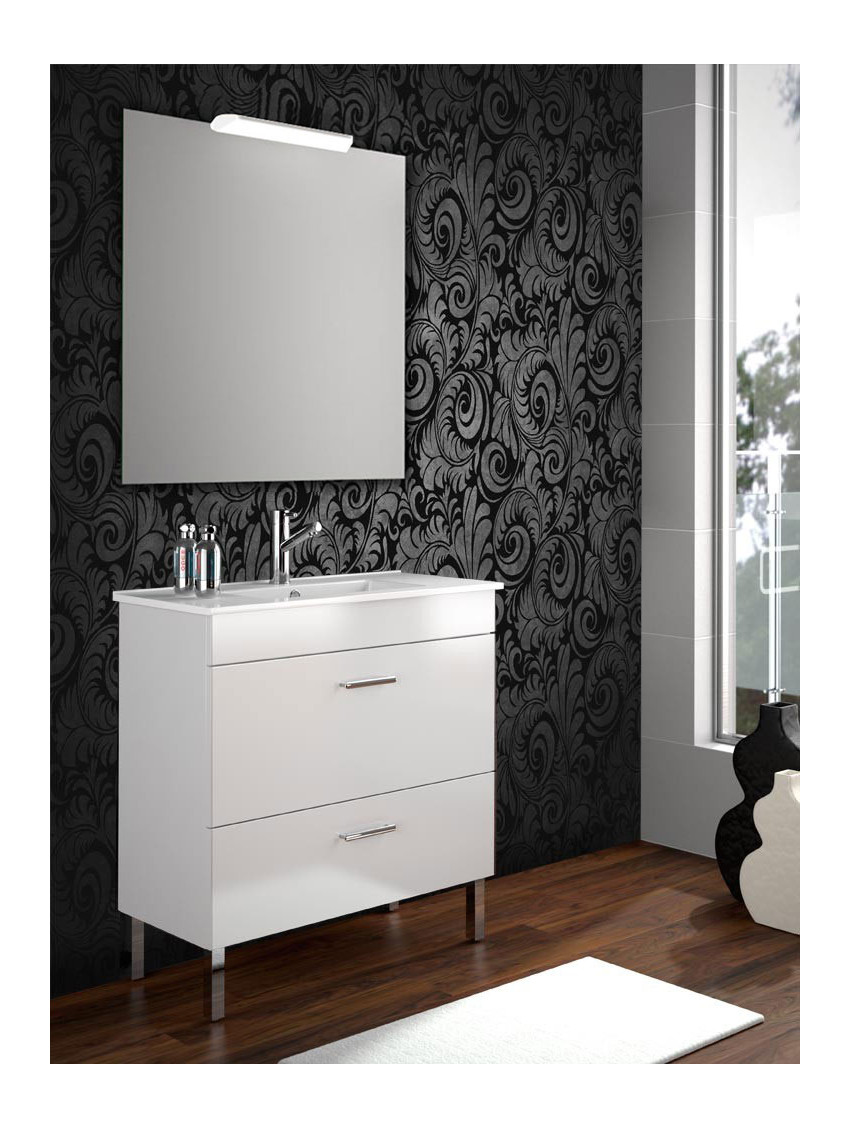 Mobile bagno in legno cm 80 completo Mod. Almagro 800
