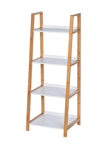mobile scaffale bambù e mdf  4 ripiani mod. Palma